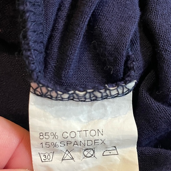 Women’s Swim Coverup Dress Navy Blue 3XL - Picture 6 of 7